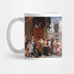 Cimabue's Madonna Carried in Procession by Frederic Leighton, Mug